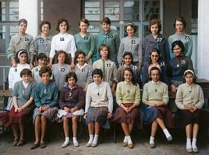 COLLEGE MODERNE DE JEUNES FILLES 1960 4 EME 2